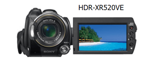 Sony hdr-xr520ve